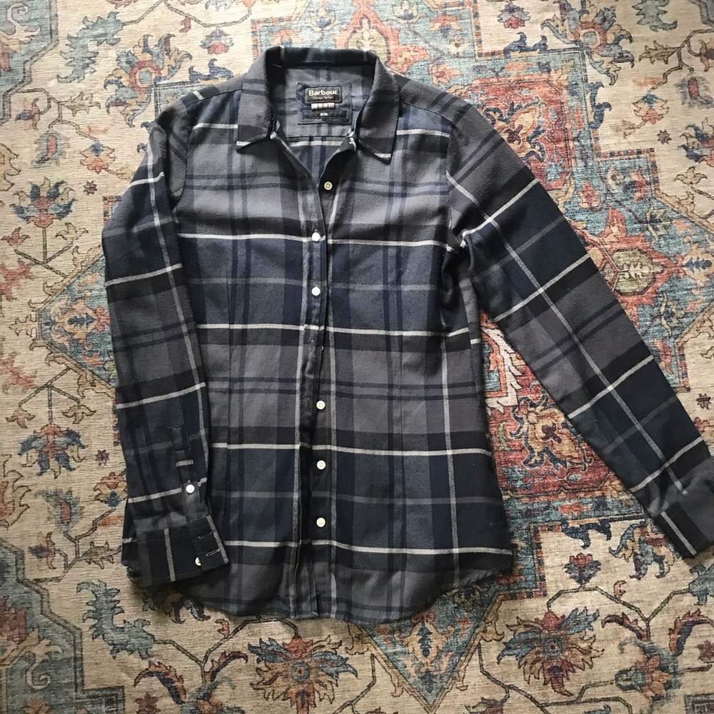 Barbour Jure plaid flannel